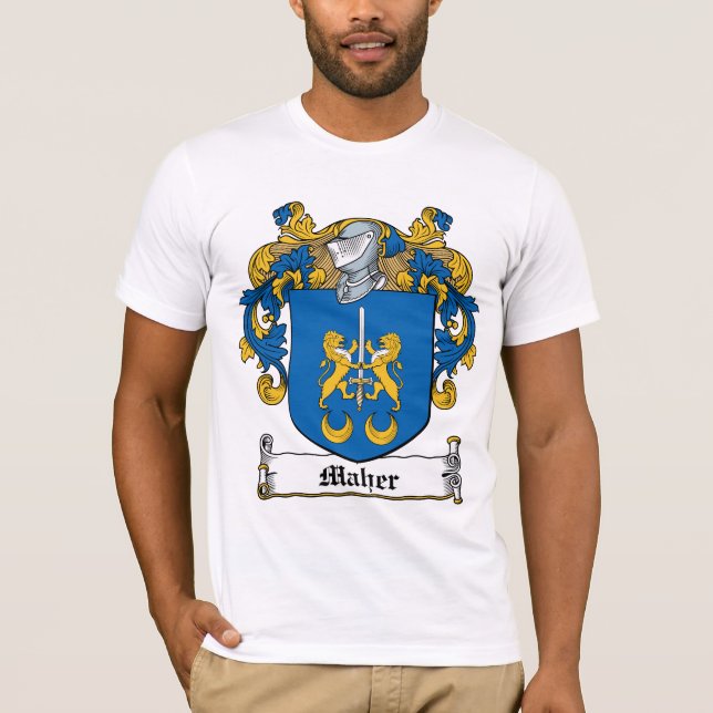 Camiseta Escudo de la familia de Maher (Anverso)