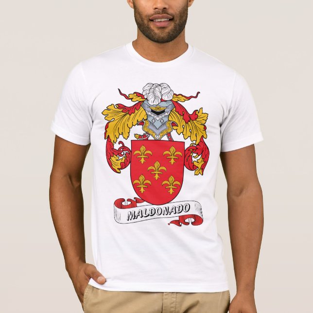 Camiseta Escudo de la familia de Maldonado (Anverso)