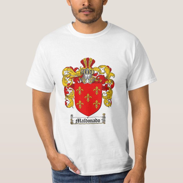 Camiseta Escudo de la familia de Maldonado - escudo de (Anverso)