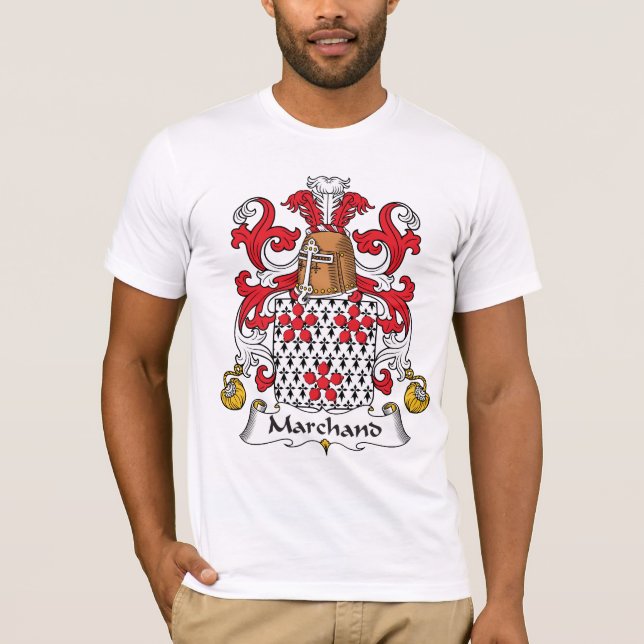 Camiseta Escudo de la familia de Marchand (Anverso)