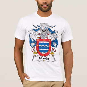 Camiseta Escudo de la familia de Marin