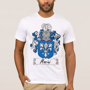 Camiseta Escudo de la familia de Marini