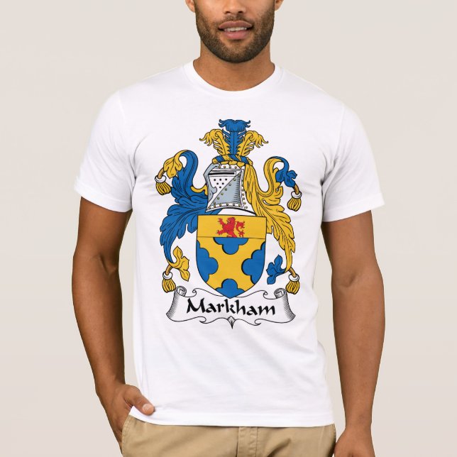 Camiseta Escudo de la familia de Markham (Anverso)