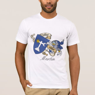 Camiseta Escudo de la familia de Martin