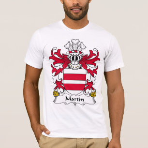 Camiseta Escudo de la familia de Martin