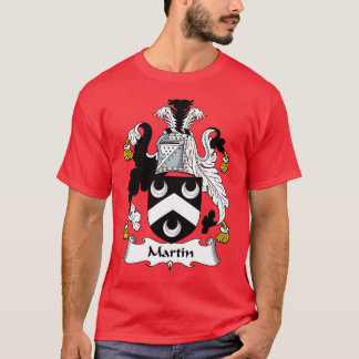 Camiseta Escudo de la familia de Martin