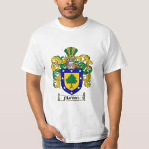 Camiseta Escudo de la familia de Martínez - escudo de armas
