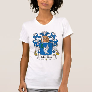 Camiseta Escudo de la familia de Martins