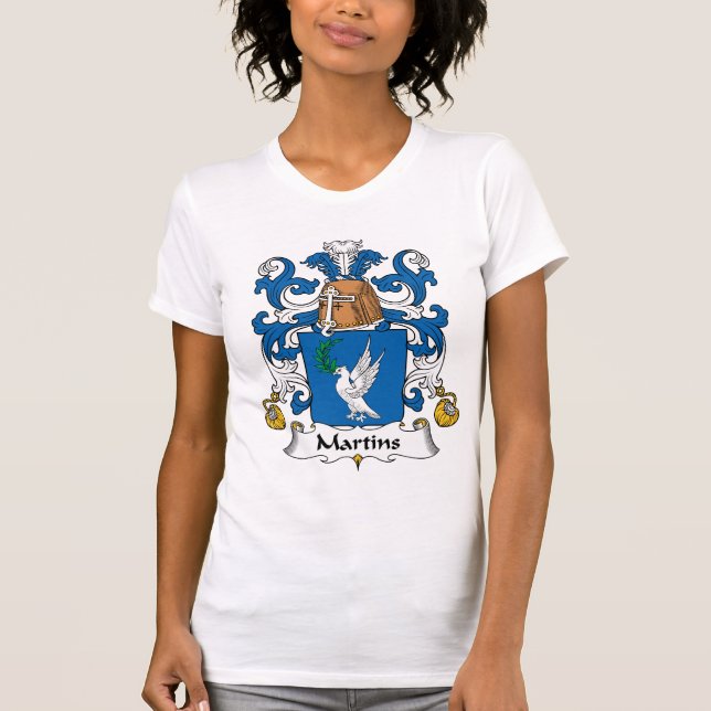 Camiseta Escudo de la familia de Martins (Anverso)