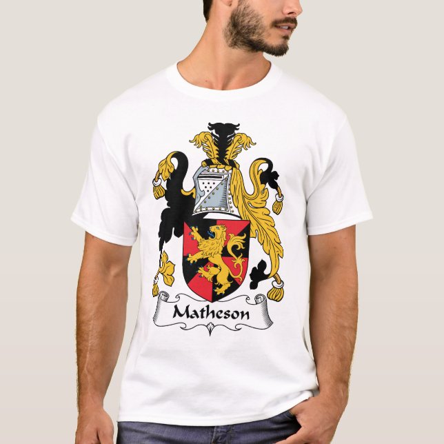 Camiseta Escudo de la familia de Matheson (Anverso)