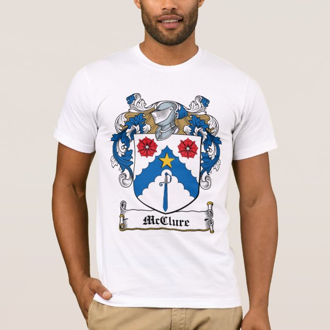 Camiseta Escudo de la familia de McClure (Anverso)