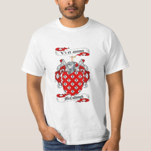 Camiseta Escudo de la familia de Mccullough - escudo de