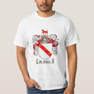 Camiseta Escudo de la familia de Mcfadden - escudo de armas