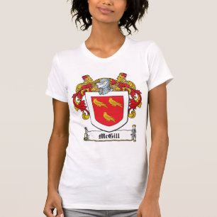 Camiseta Escudo de la familia de McGill