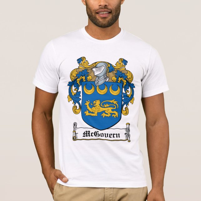 Camiseta Escudo de la familia de McGovern (Anverso)