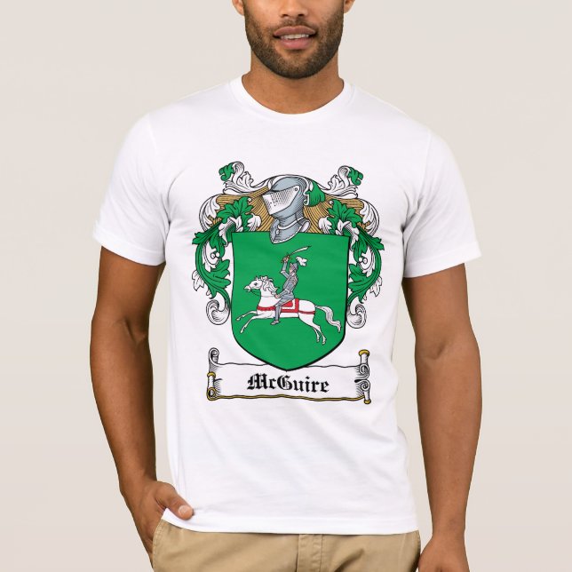 Camiseta Escudo de la familia de McGuire (Anverso)