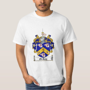 Camiseta Escudo de la familia de Mckay - escudo de armas de