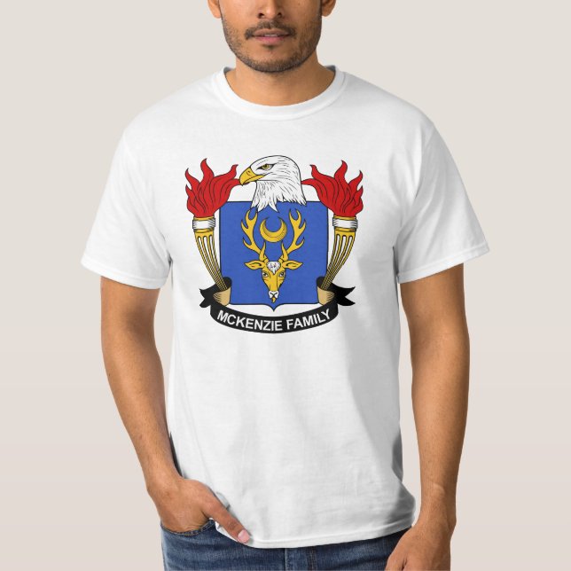 Camiseta Escudo de la familia de McKenzie (Anverso)