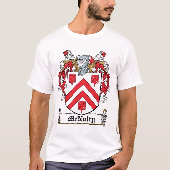 Camiseta Escudo de la familia de McNulty (Anverso)