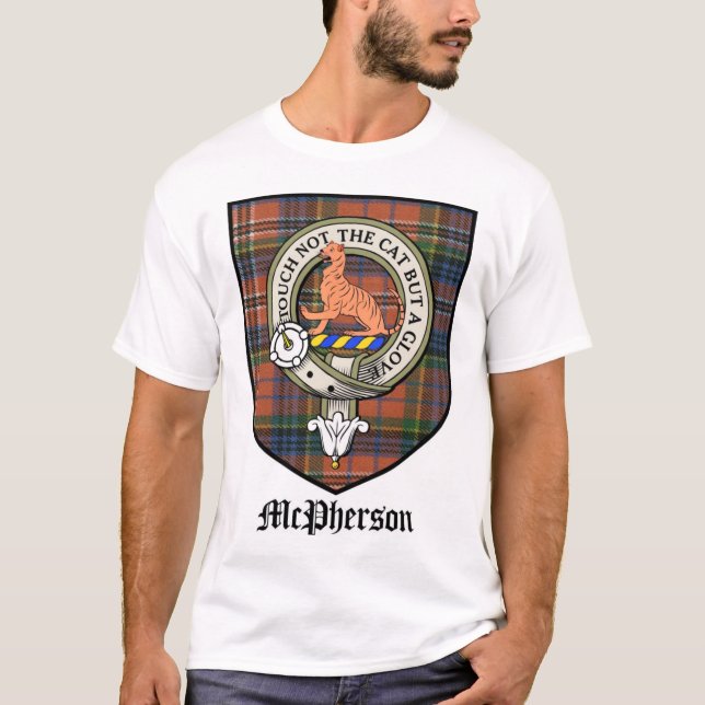 Camiseta Escudo de la familia de McPherson (Anverso)