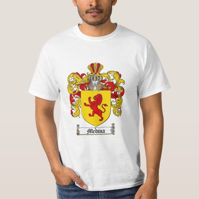 Camiseta Escudo de la familia de Medina - escudo de armas (Anverso)