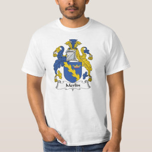 Camiseta Escudo de la familia de MERLIN