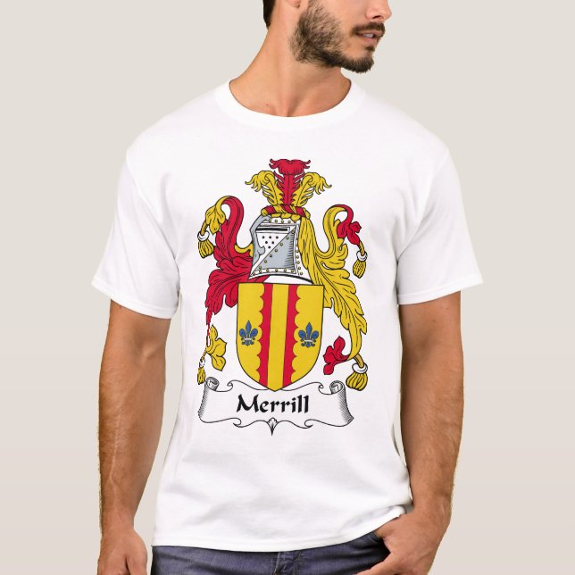 Camiseta Escudo de la familia de Merrill (Anverso)