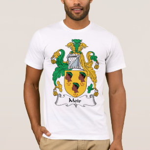 Camiseta Escudo de la familia de Moir