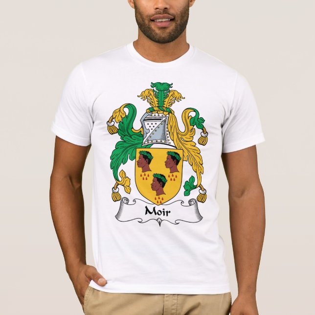 Camiseta Escudo de la familia de Moir (Anverso)