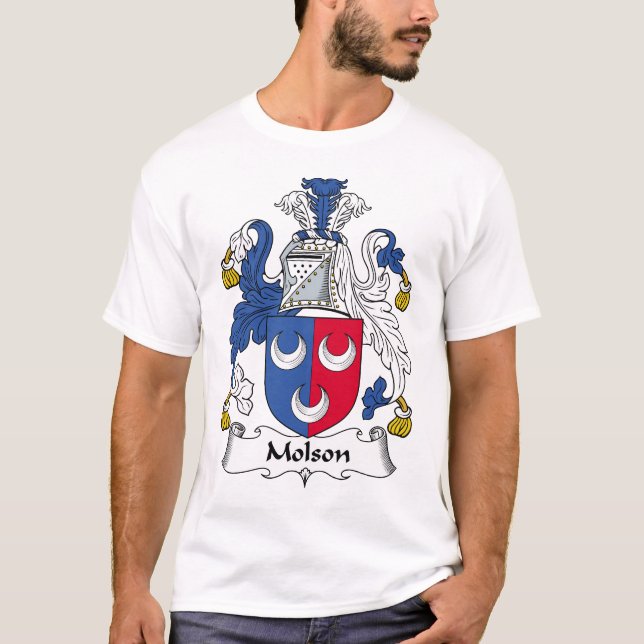 Camiseta Escudo de la familia de Molson (Anverso)