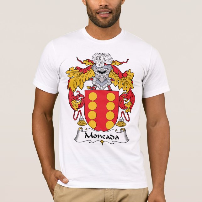 Camiseta Escudo de la familia de Moncada (Anverso)