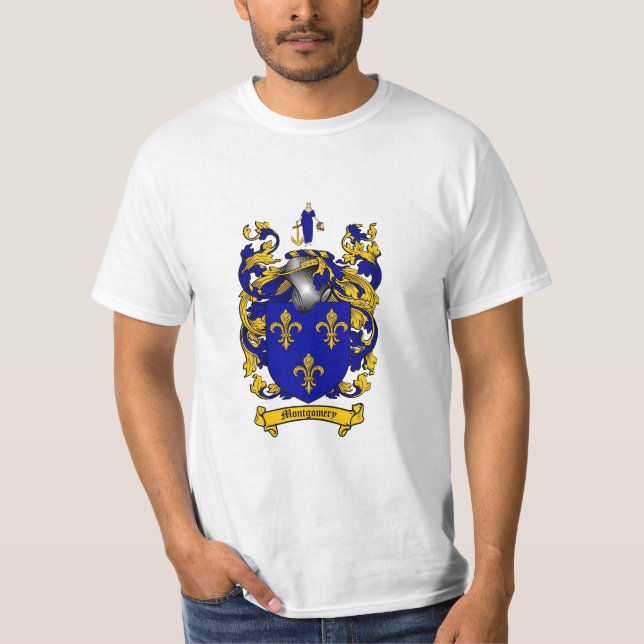 Camiseta Escudo de la familia de Montgomery - escudo de (Anverso)