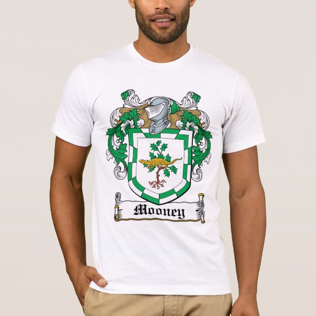 Camiseta Escudo de la familia de Mooney (Anverso)