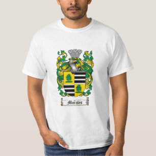 Camiseta Escudo de la familia de Morales - escudo de armas