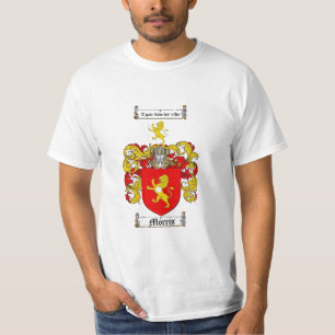 Camiseta Escudo de la familia de Morris - escudo de armas