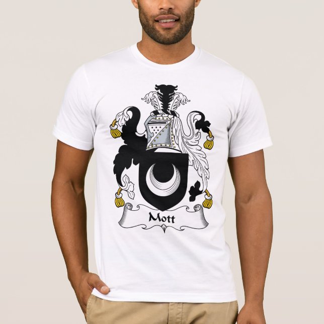 Camiseta Escudo de la familia de Mott (Anverso)