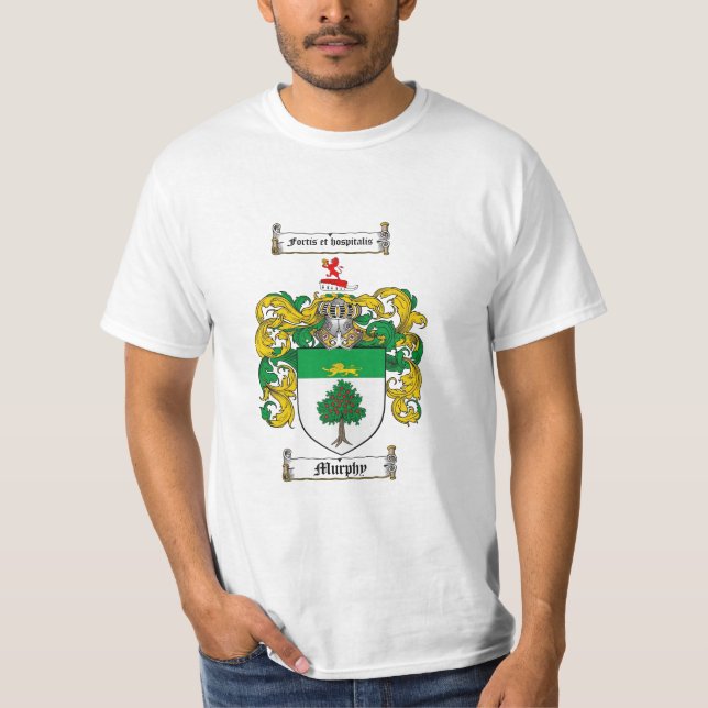 Camiseta Escudo de la familia de Murphy - escudo de armas (Anverso)