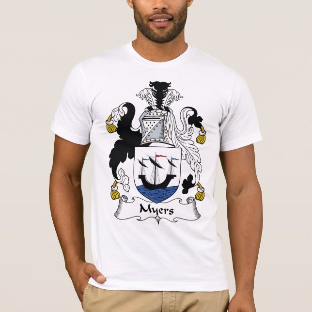 Camiseta Escudo de la familia de Myers (Anverso)