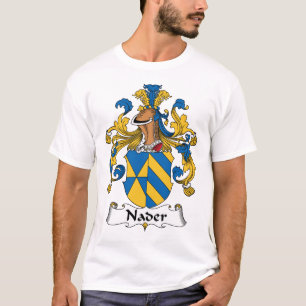 Camiseta Escudo de la familia de Nader