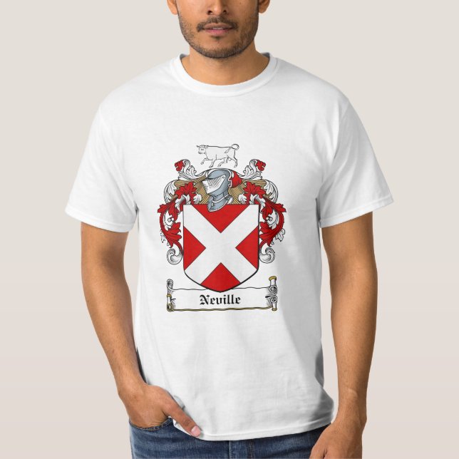 Camiseta Escudo de la familia de Neville - escudo de armas (Anverso)