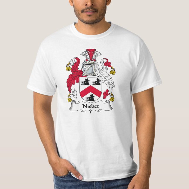 Camiseta Escudo de la familia de Nisbet (Anverso)