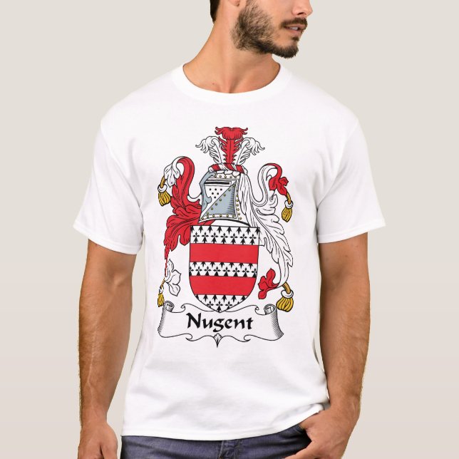 Camiseta Escudo de la familia de Nugent (Anverso)