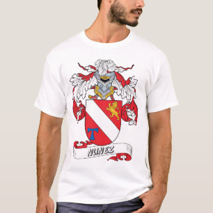 Camiseta Escudo de la familia de Núñez