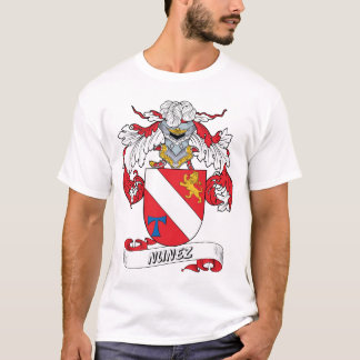 Camiseta Escudo de la familia de Núñez