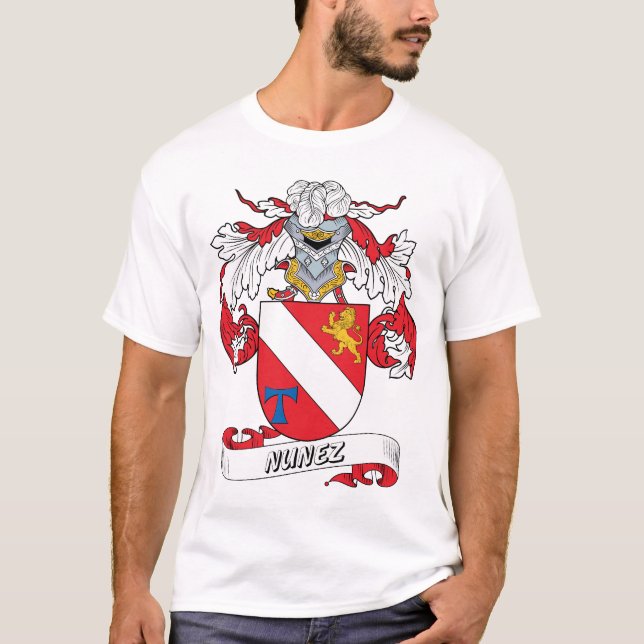 Camiseta Escudo de la familia de Núñez (Anverso)