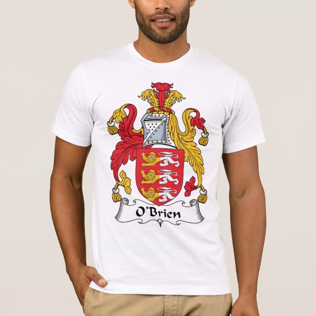 Camiseta Escudo de la familia de O'Brien (Anverso)