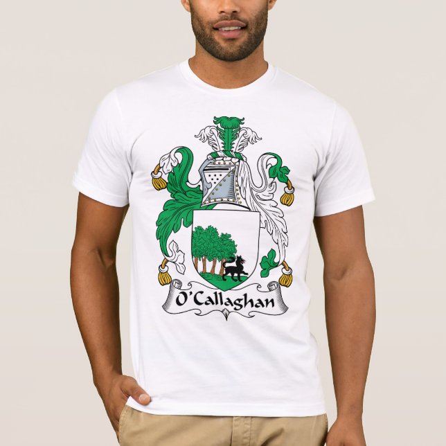 Camiseta Escudo de la familia de O'Callaghan (Anverso)