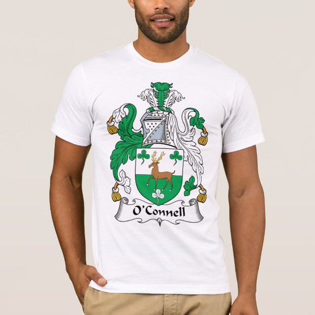 Camiseta Escudo de la familia de O'Connell (Anverso)