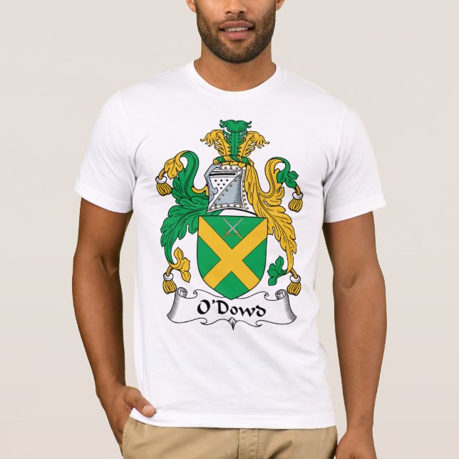 Camiseta Escudo de la familia de O'Dowd (Anverso)