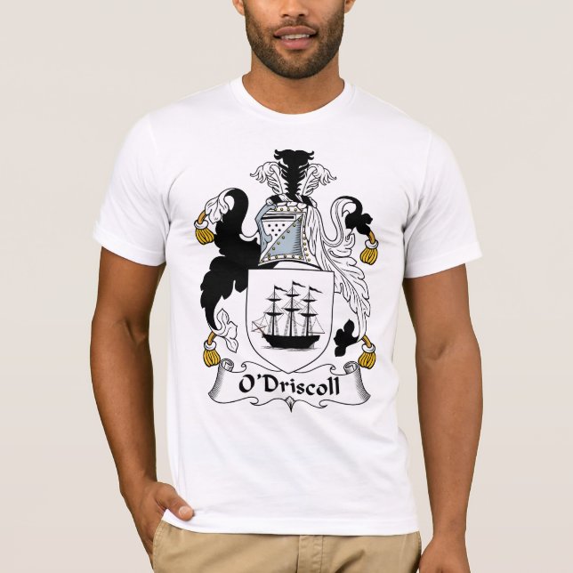 Camiseta Escudo de la familia de O'Driscoll (Anverso)